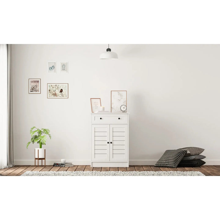 Florence 2 Door 1 Drawer Sideboard Cabinet-2-Homeograph